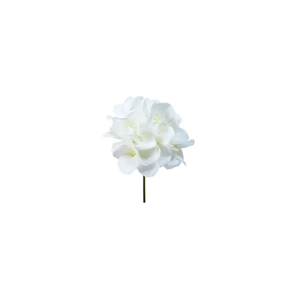 Sia Home Tige Hydrangea à Piquer 18 cm blanche