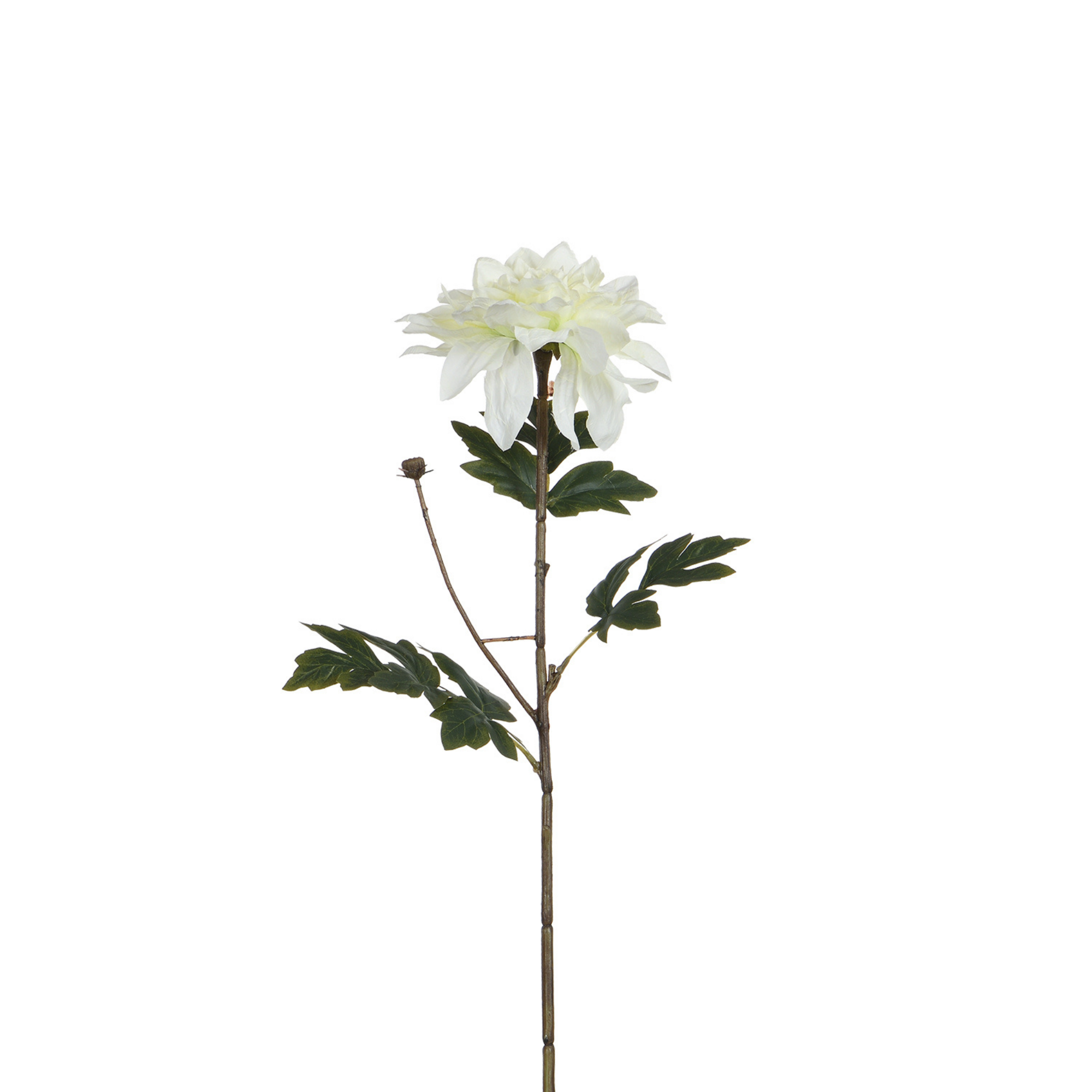 Sia Home Dahlia tige artificielle blanc 65 cm