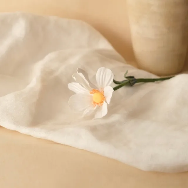 Flowrette Cosmos fleur papier blanc tige x1