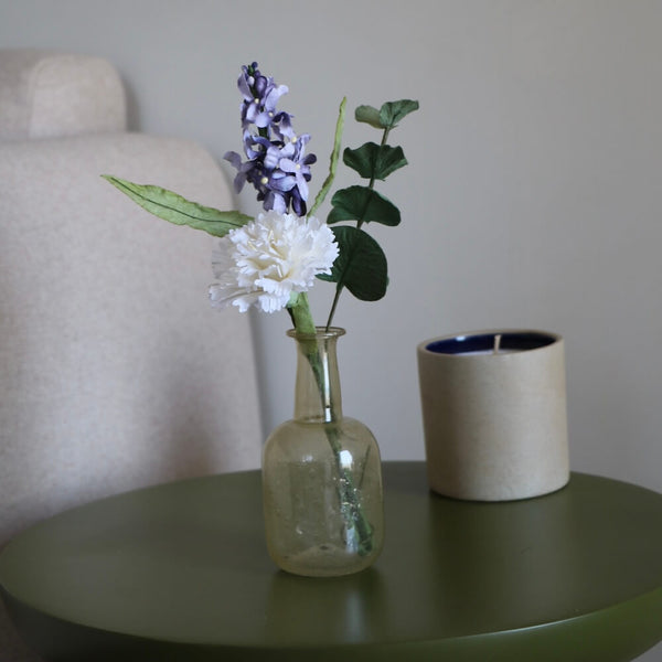 Flowrette Fleurs en papier Bouquet Warhol lilas violet blanc