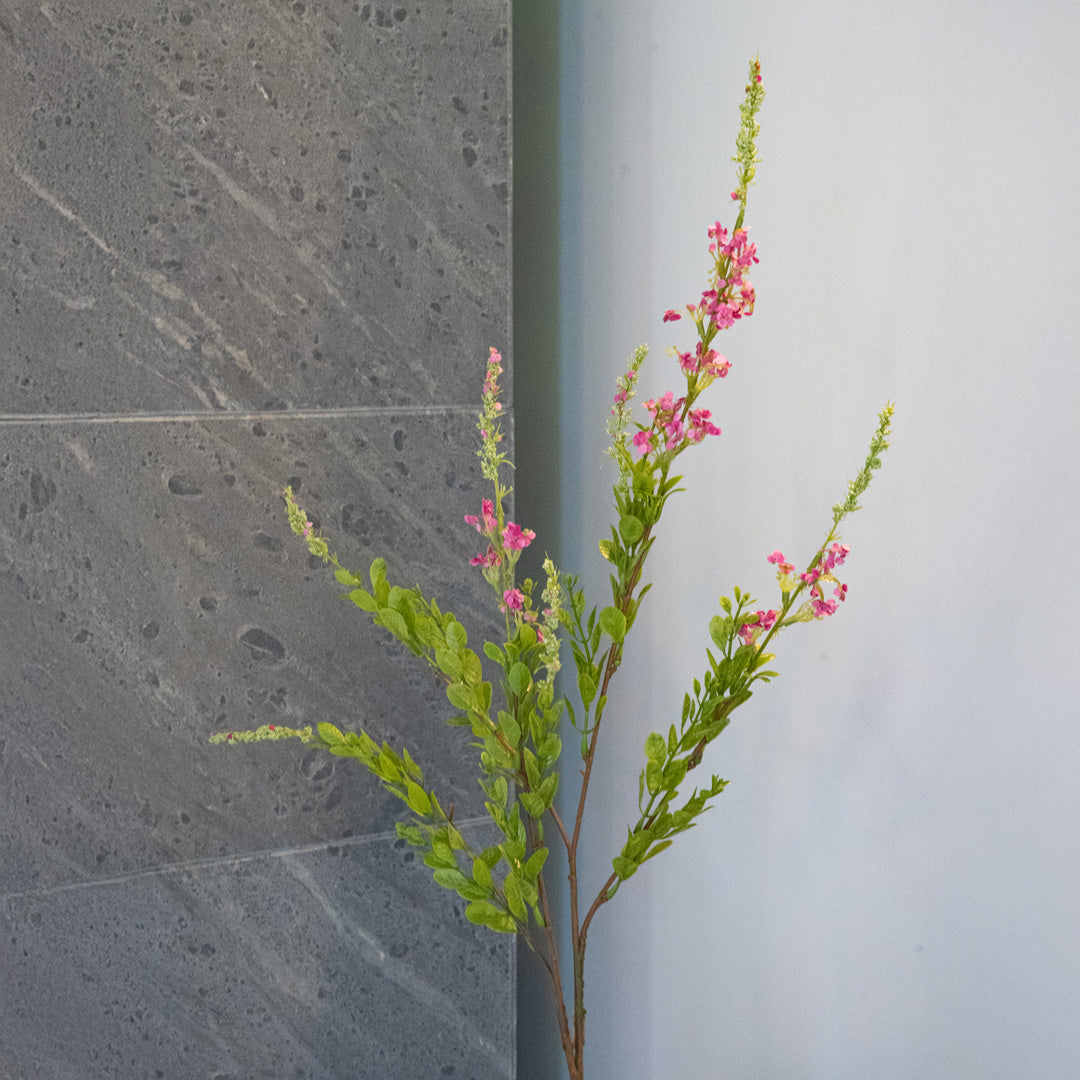 Flowrette Sauge rose fleur artificielle x1 real touch