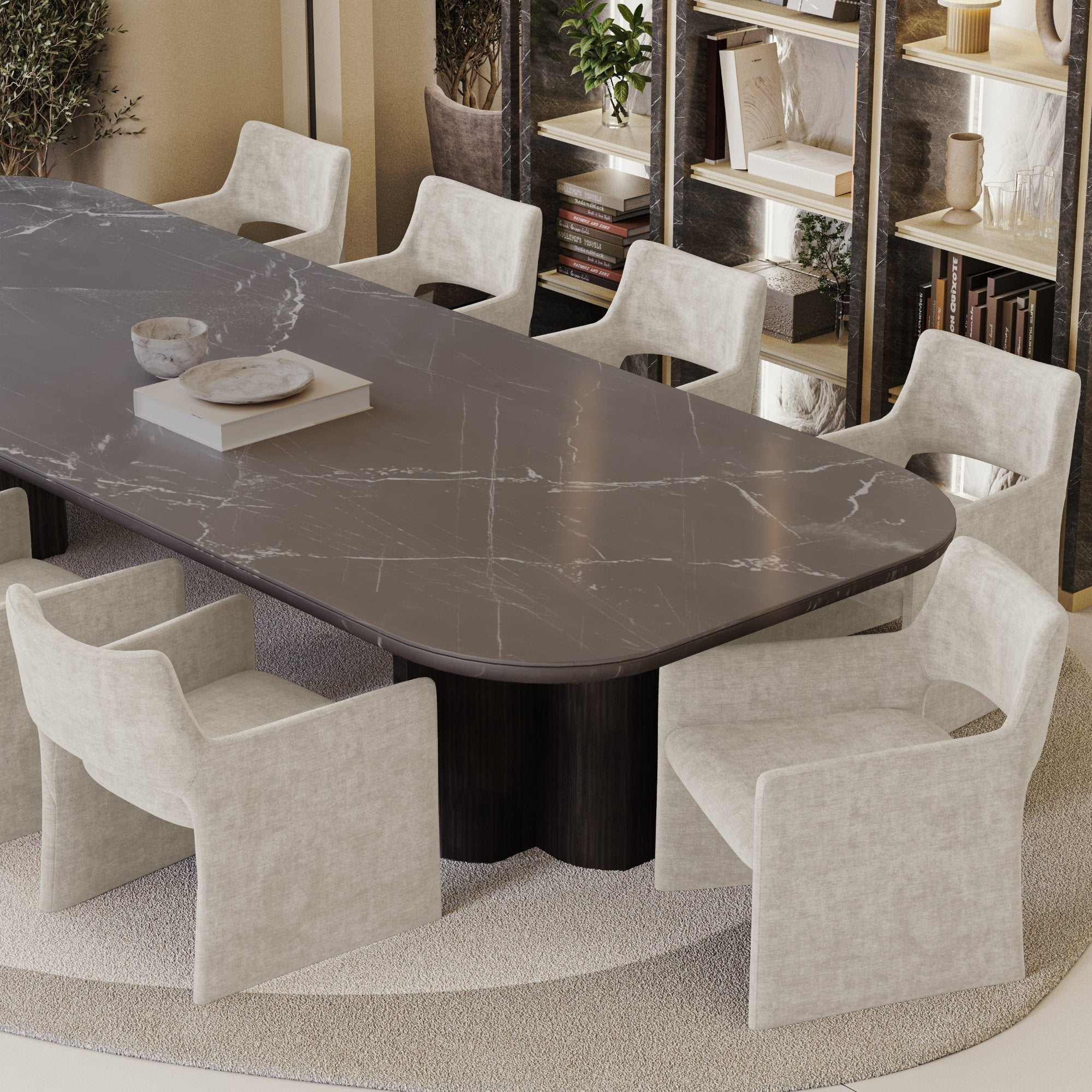 Sia Home Zoe chaise taupe assise confort