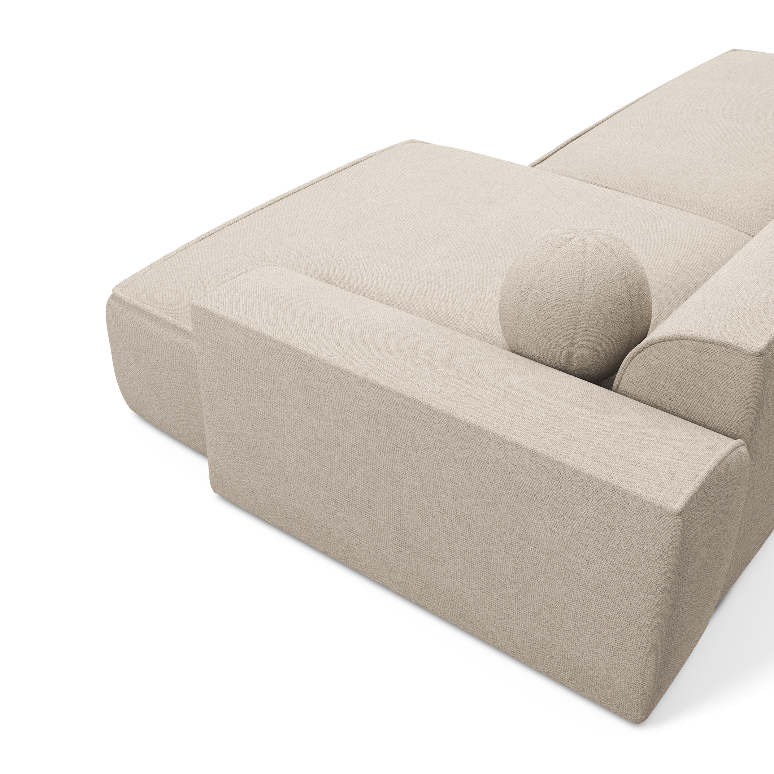 Sia Home Ania canapé angle droit 300 cm crème