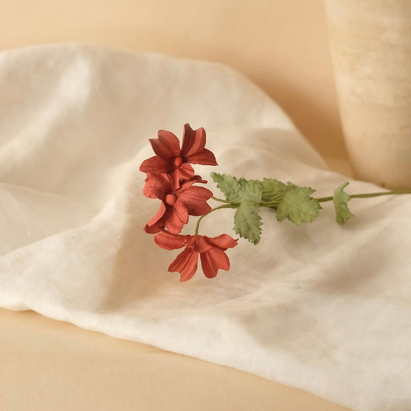 Flowrette Fleurs en papier Campanule Bordeaux fleur papier