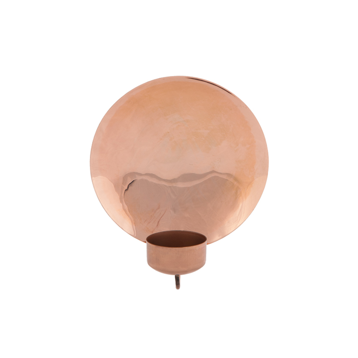 Sia Bougeoirs Brook Porte-Bougie Mural Cuivre 10 cm Fer