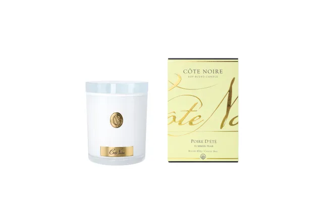 Côte Noire Summer Pear CWG45014 Bougie 450g Poire d'Été