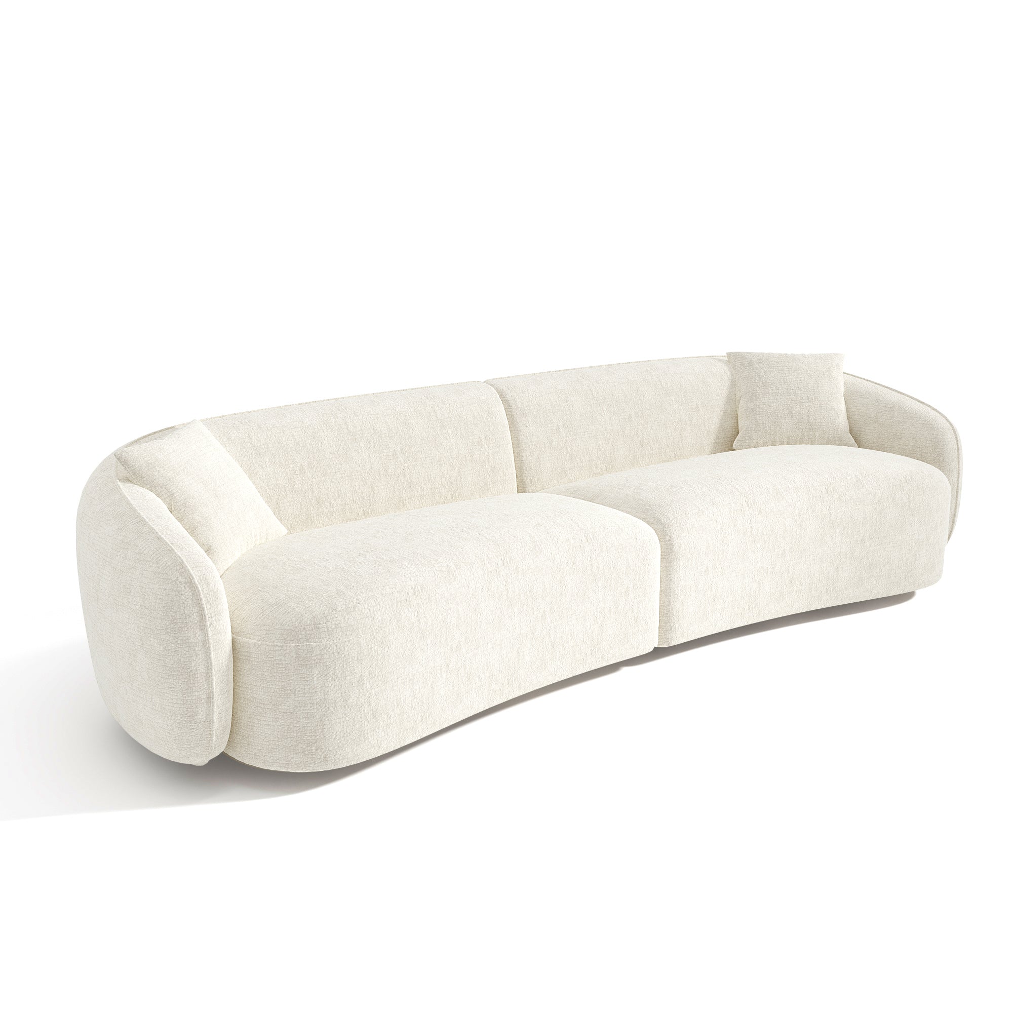 Sia Home Canapé Céline canapé 4 places crème