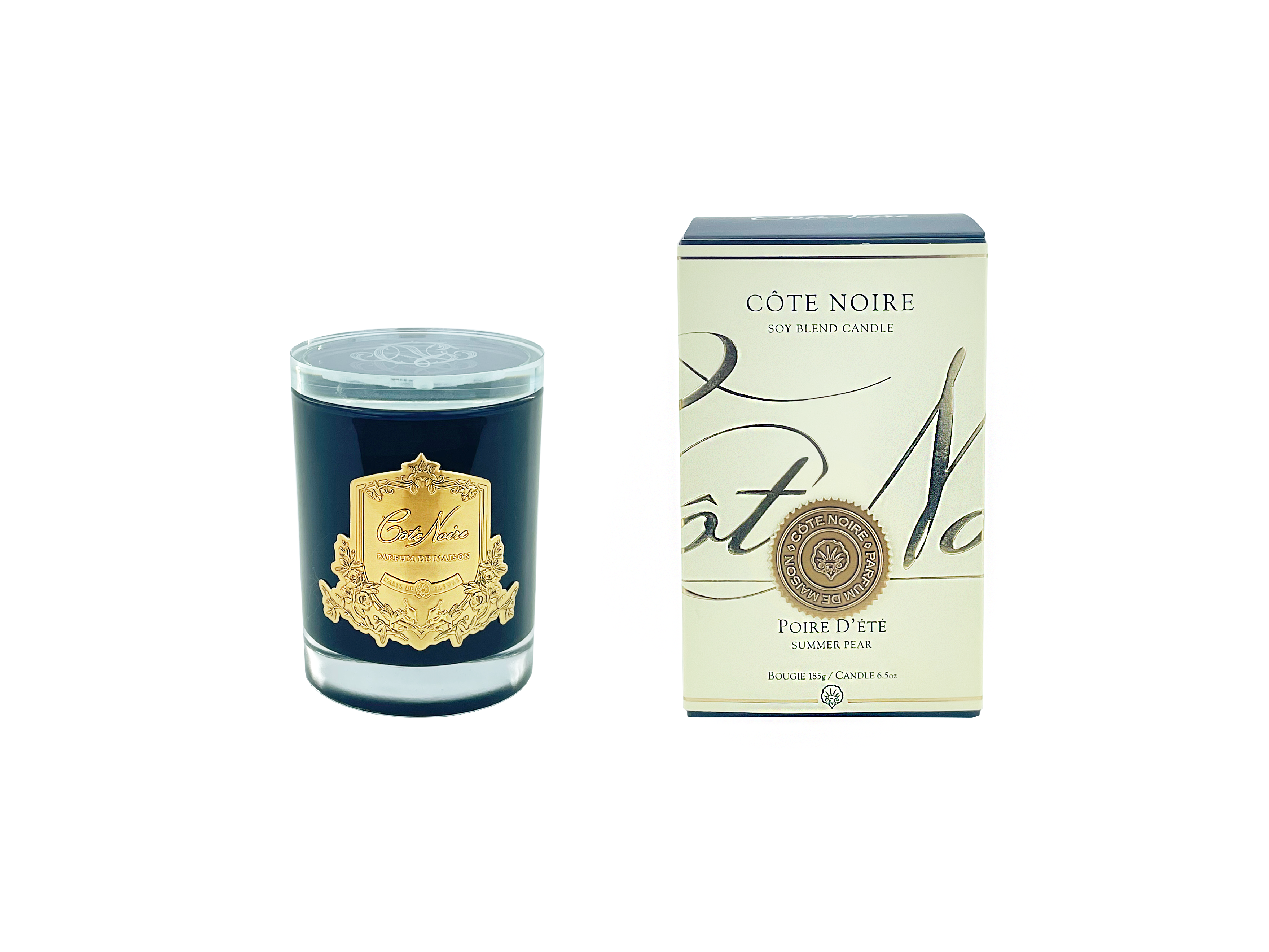 Côte Noire Soy Blend Candles Summer Pear bougie 185g
