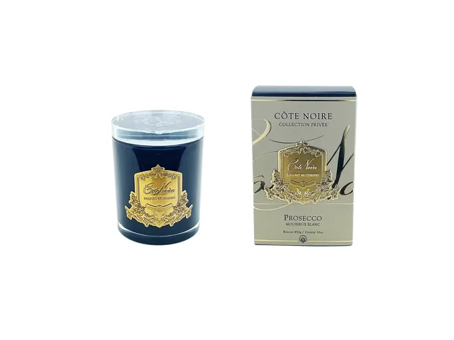 Côte Noire Soy Blend Candles Prosecco bougie 75g fumé