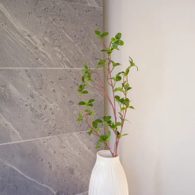 Flowrette branche Milan artificielle feuillage vert tige volume