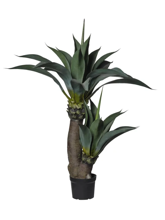 Feuillazur Rungis Agave plante artificielle vert salon