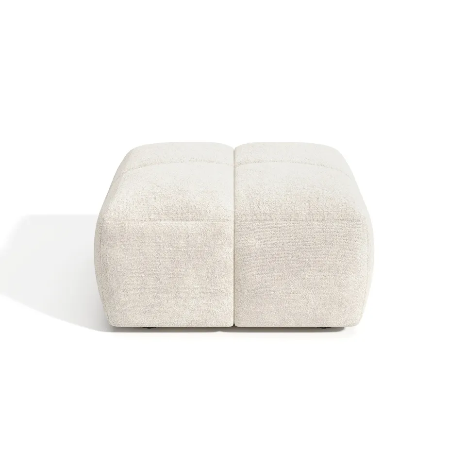 Sia Home Nubi pouf modulable crème