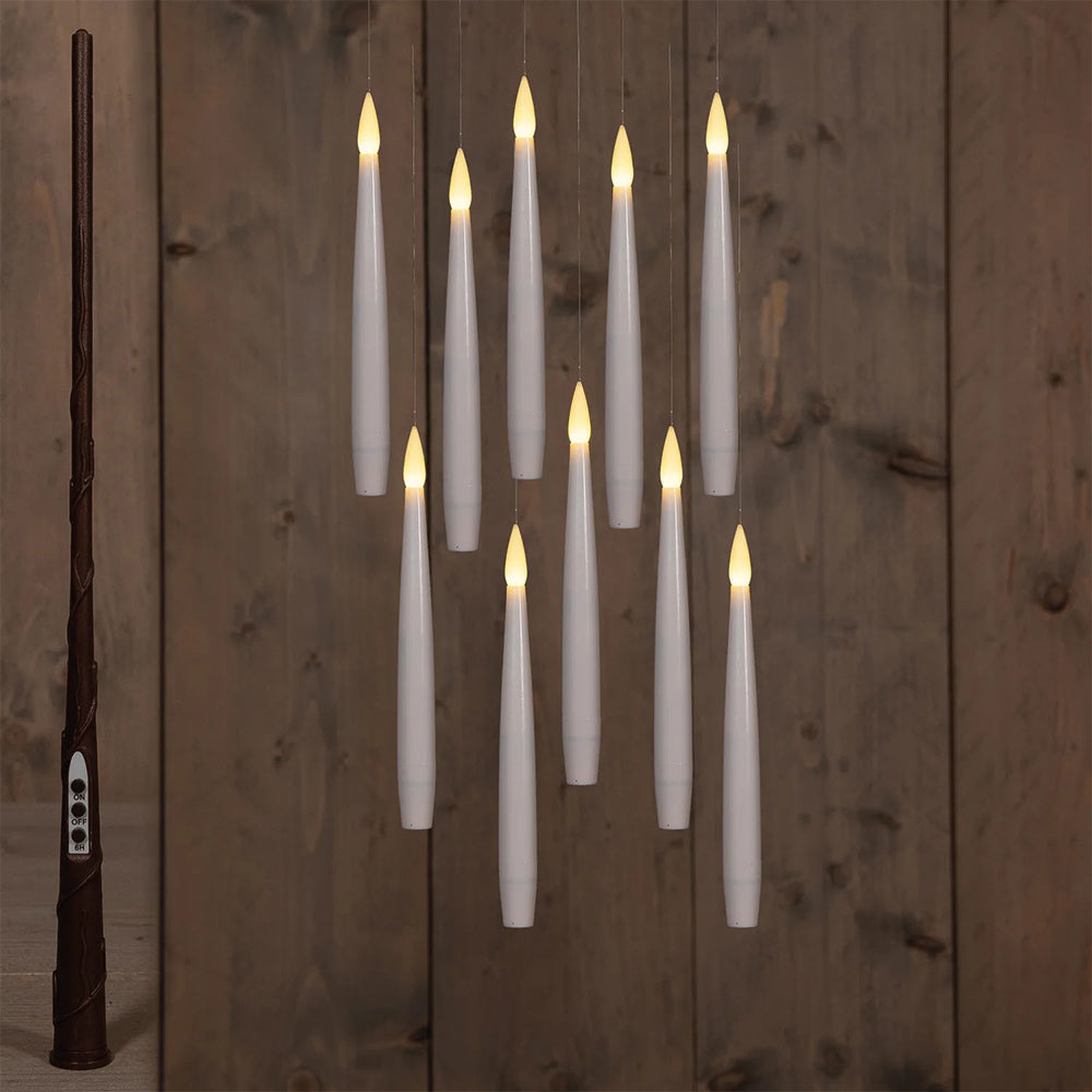 Feuillazur Rungis Bougies LED flottantes blanc déco Halloween