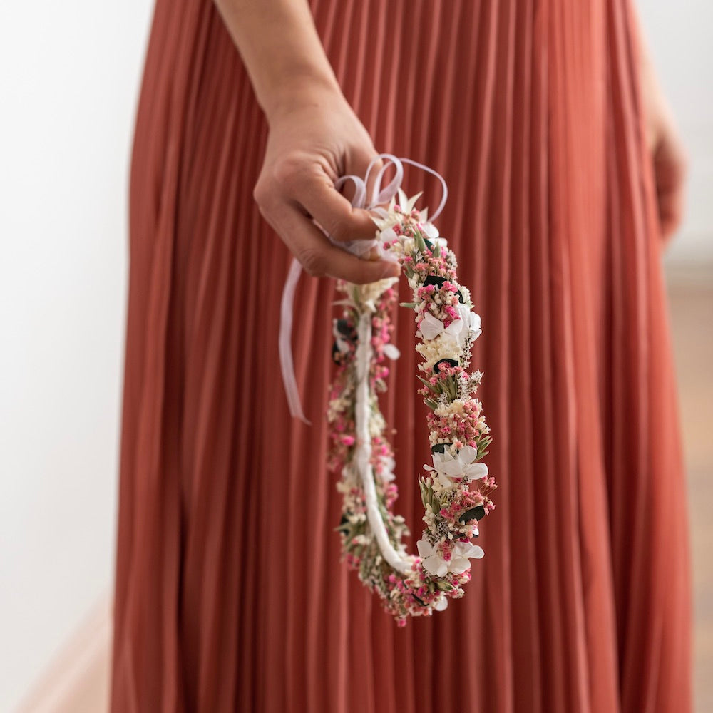 Flowrette Fleurs en papier couronne Bérénice mariage