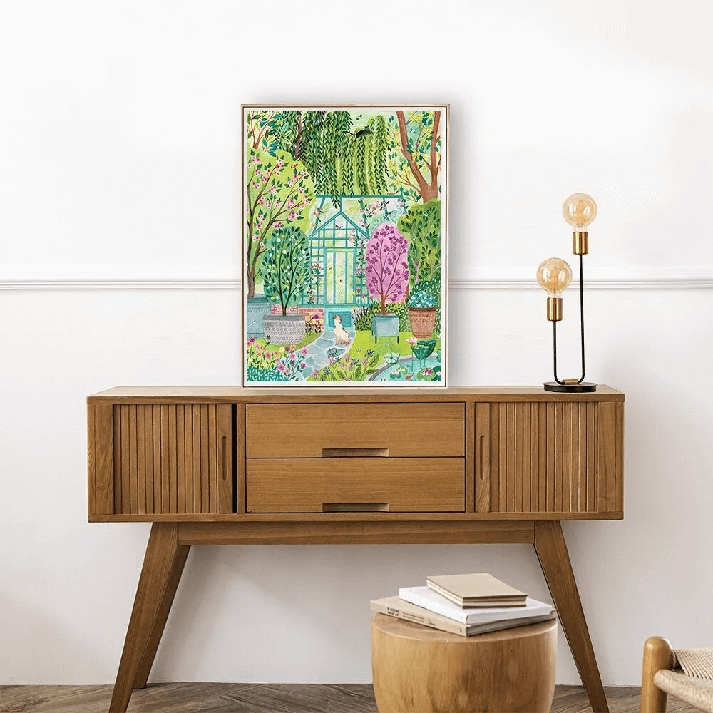 Flowrette Loisirs créatifs Puzzle Jardin Secret 1000 pièces
