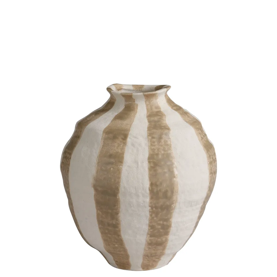 Sia Home Vase Rivage 20cm céramique beige