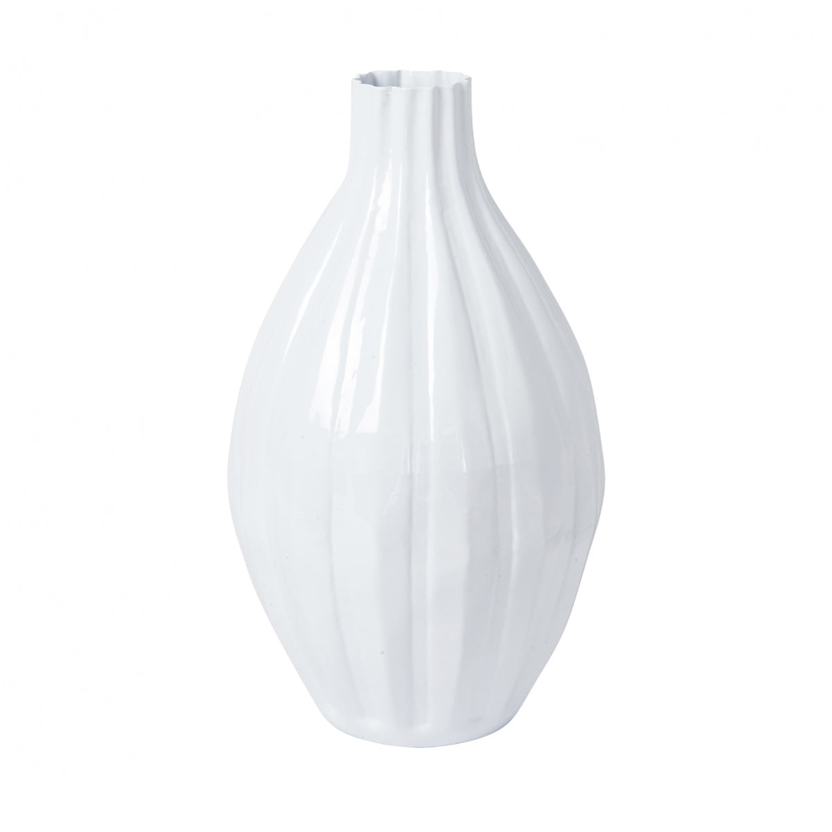 Sia Home Vase Savan vase métal noir 37 cm 21 cm