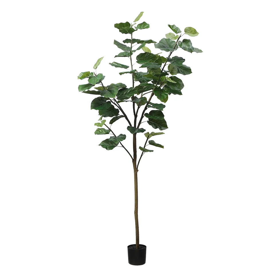 Sia Home ficus parapluie arbre artificiel vert 210 cm en pot