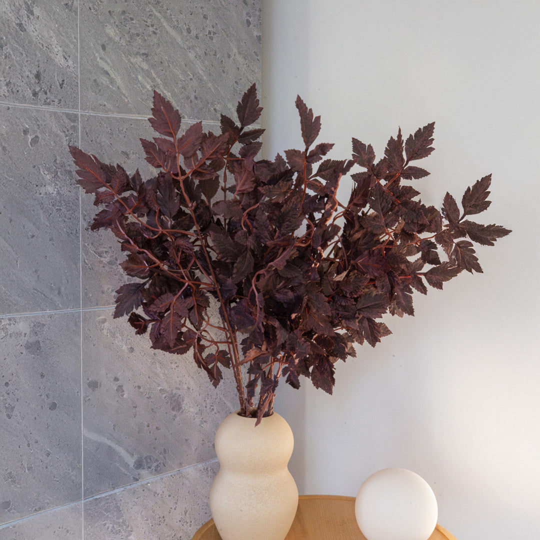 Flowrette Cimicifuga branche artificielle verte x1 automne