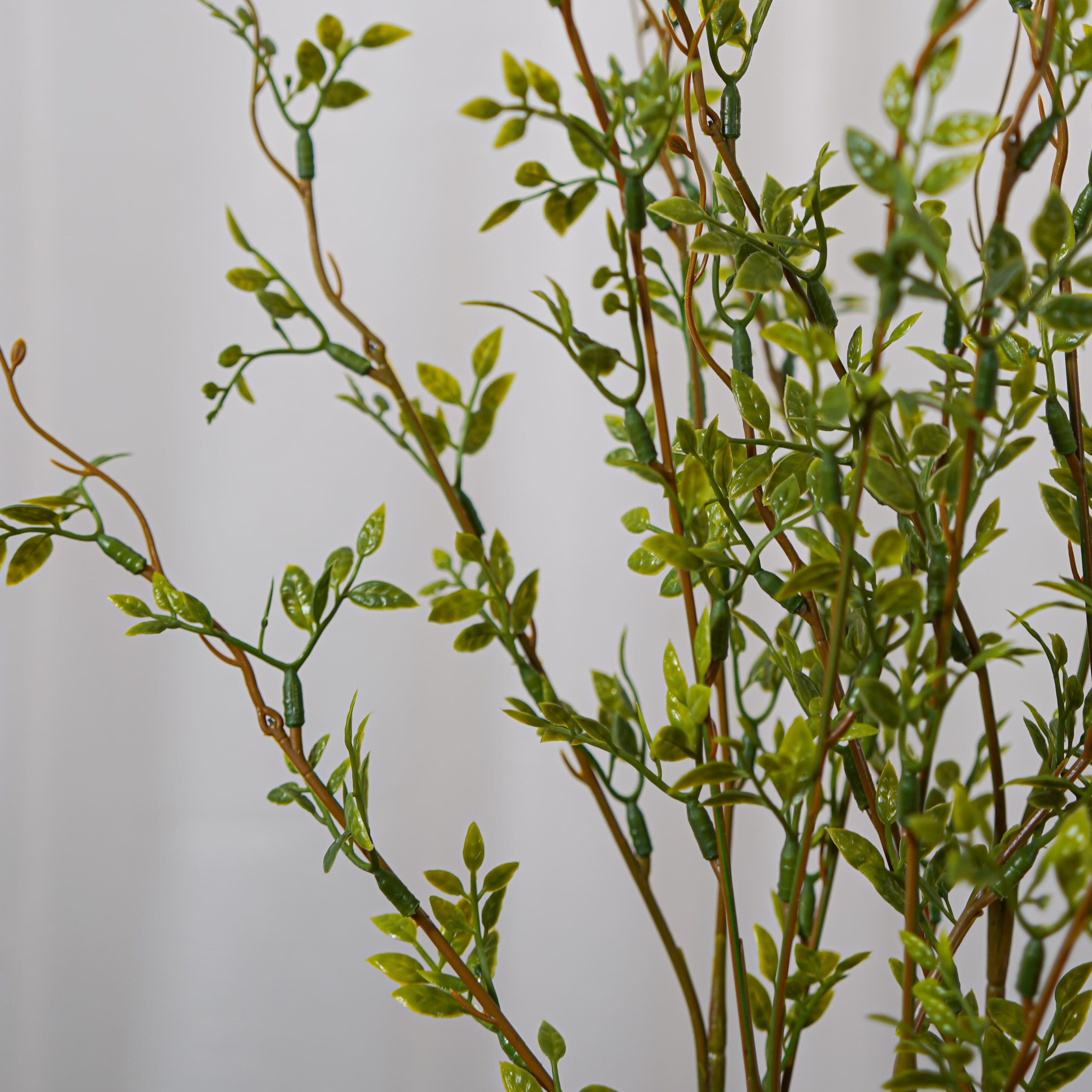 Flowrette Saule artificiel vert tige x1 toucher naturel