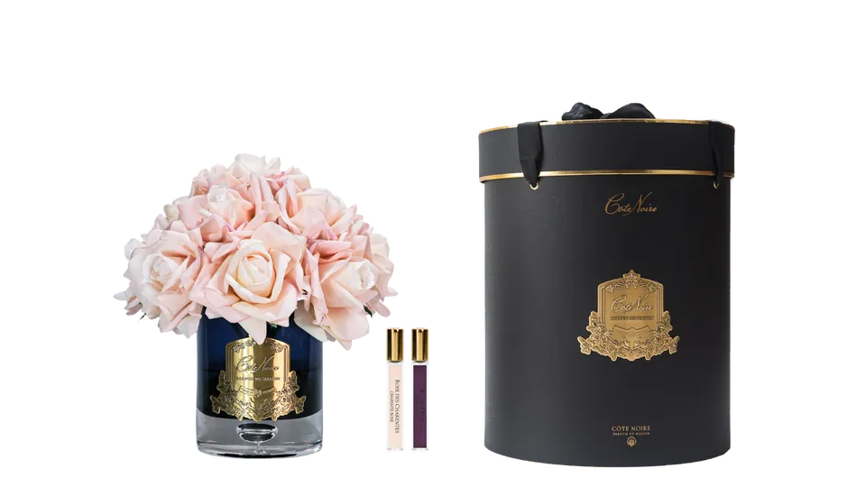 Côte Noire Grand Bouquets LTWB15 bouquet artificiel rose champagne
