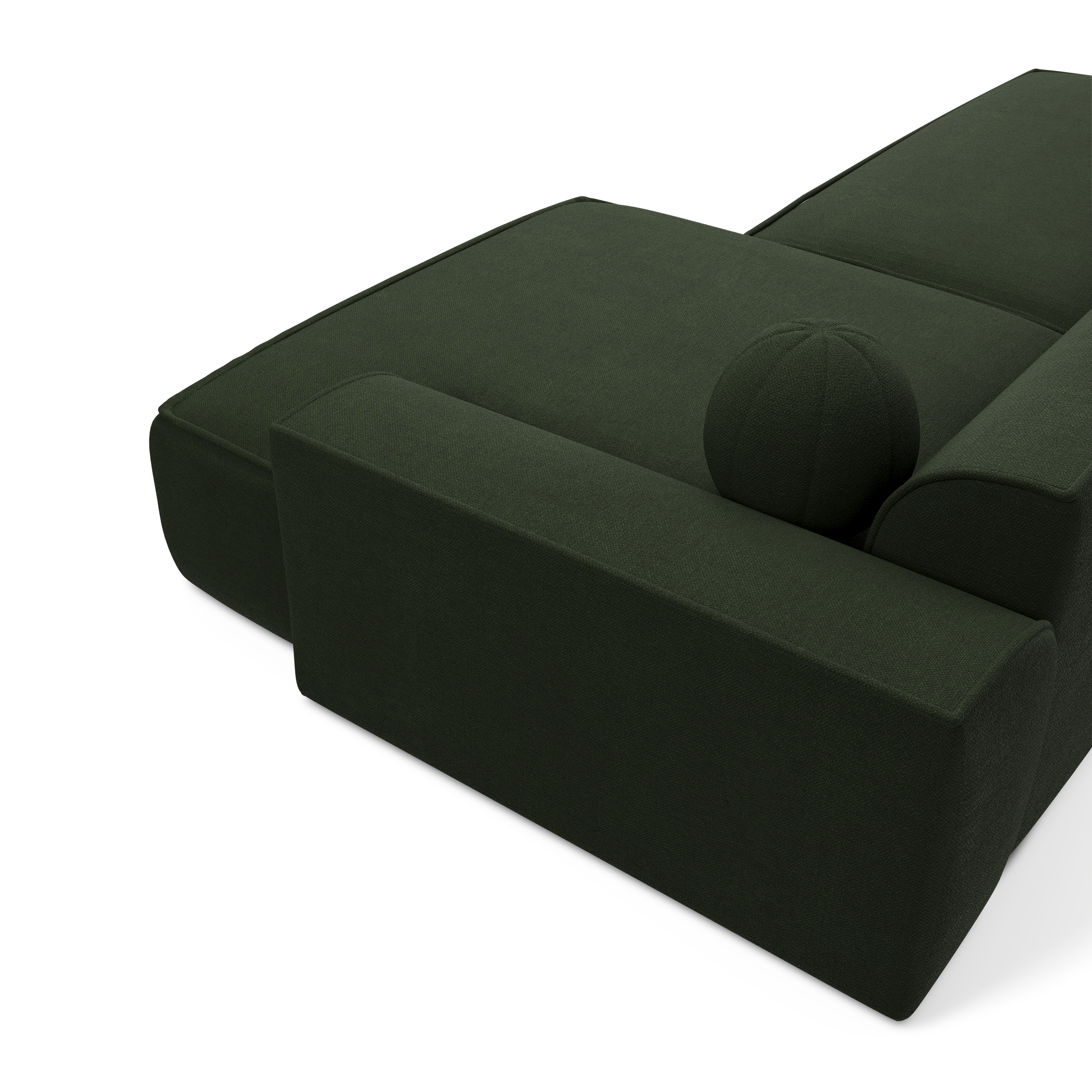Sia Home Ania Canapé Angle Droit 260 cm Vert Olive