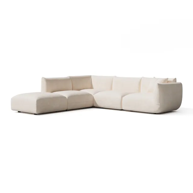 Sia Home Nooma canapé modulable 7 places angle gauche