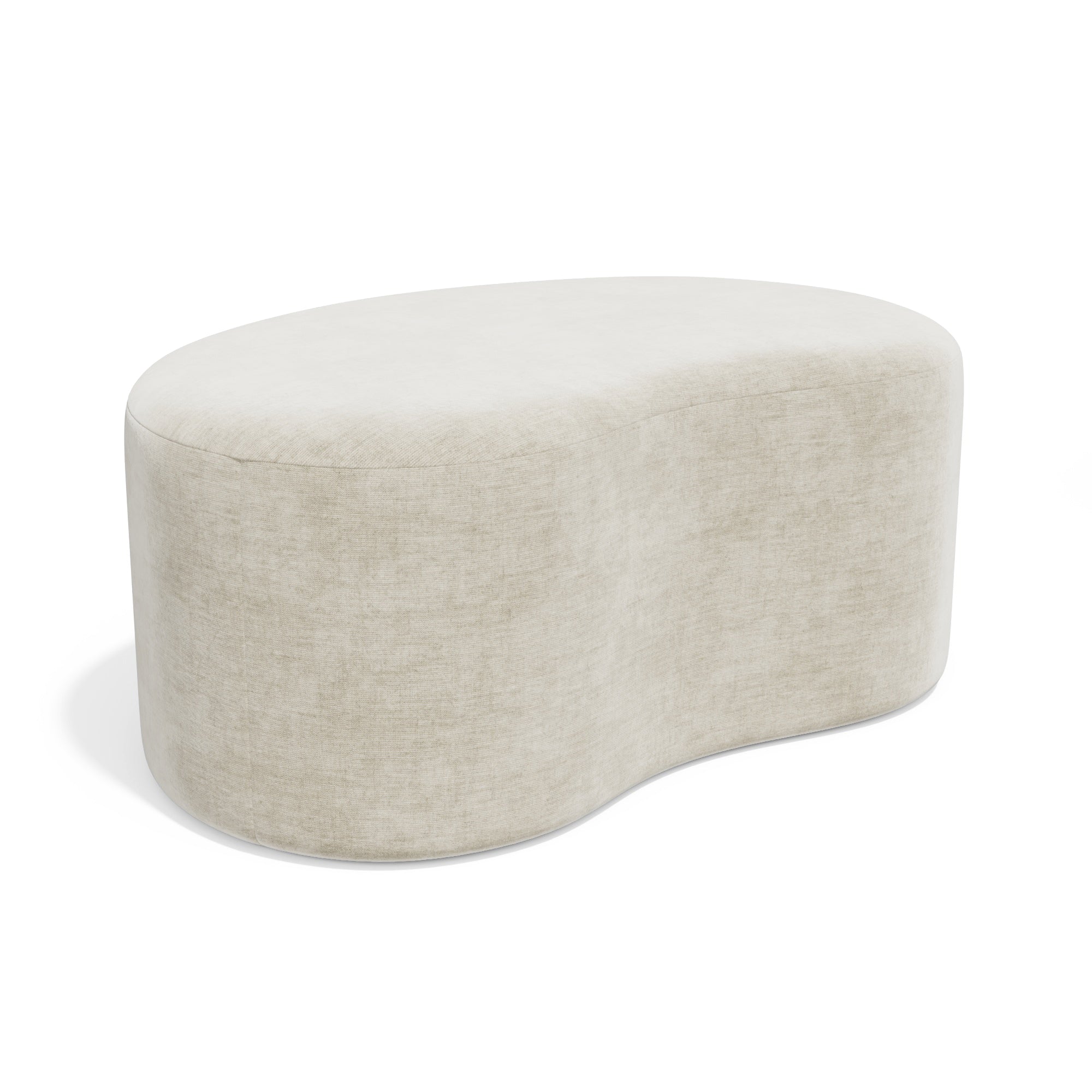 Sia Home Dune pouf crème assise appoint organique