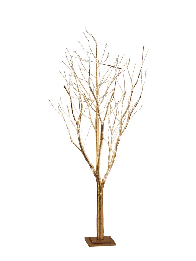 Feuillazur Rungis Produits de saison arbre or lumineux 210cm 720 LED