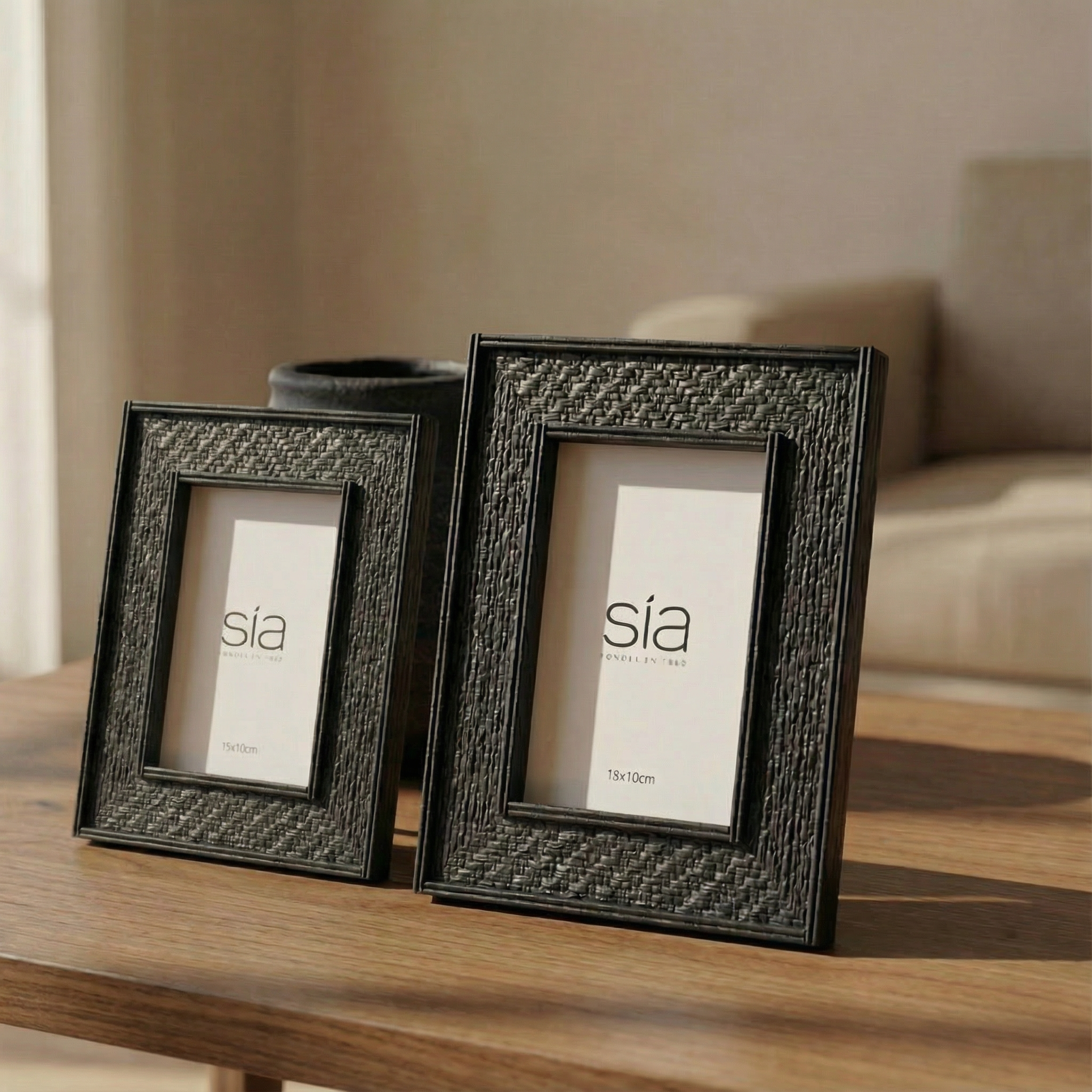 Sia Home Cadre Canopy pin noir 10x15 cadre photo