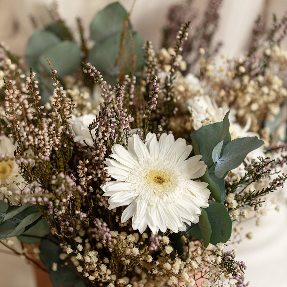 Flowrette Mouffetard bouquet fleurs stabilisées éternel