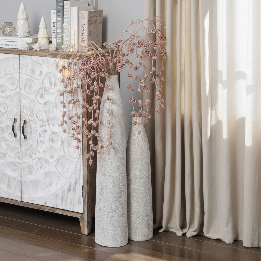 Sia Home Izia branche pin pailletée doré 104 cm