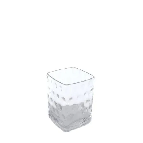 Sia Home Vanity petit vase transparent verre soufflé 16 cm