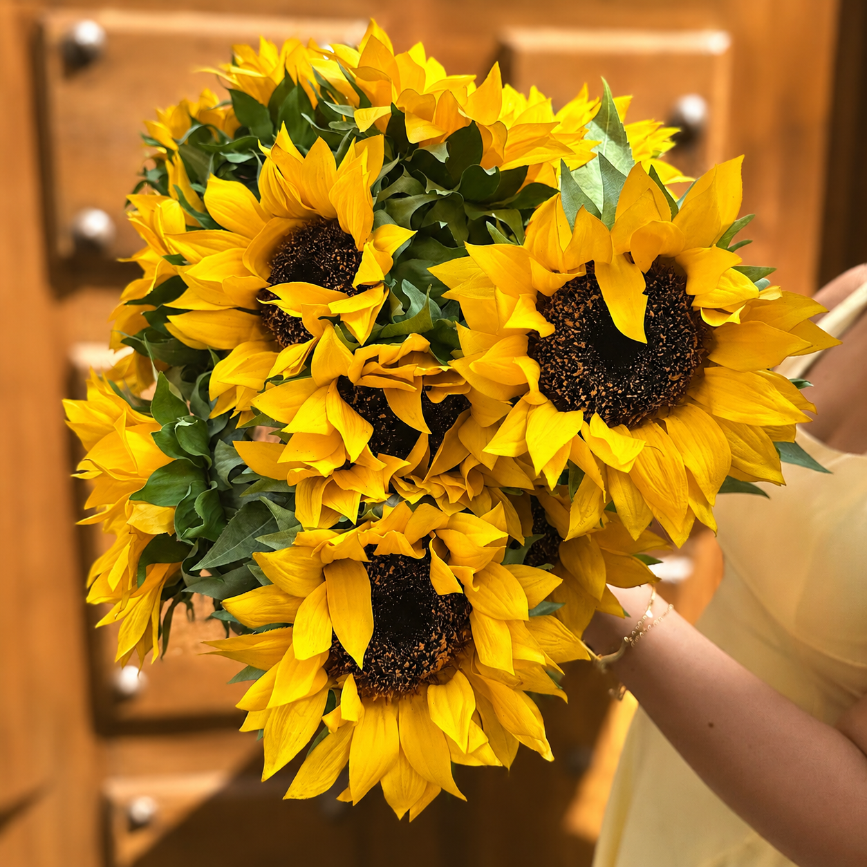 Sia Home Tournesol tige artificielle 70 cm jaune