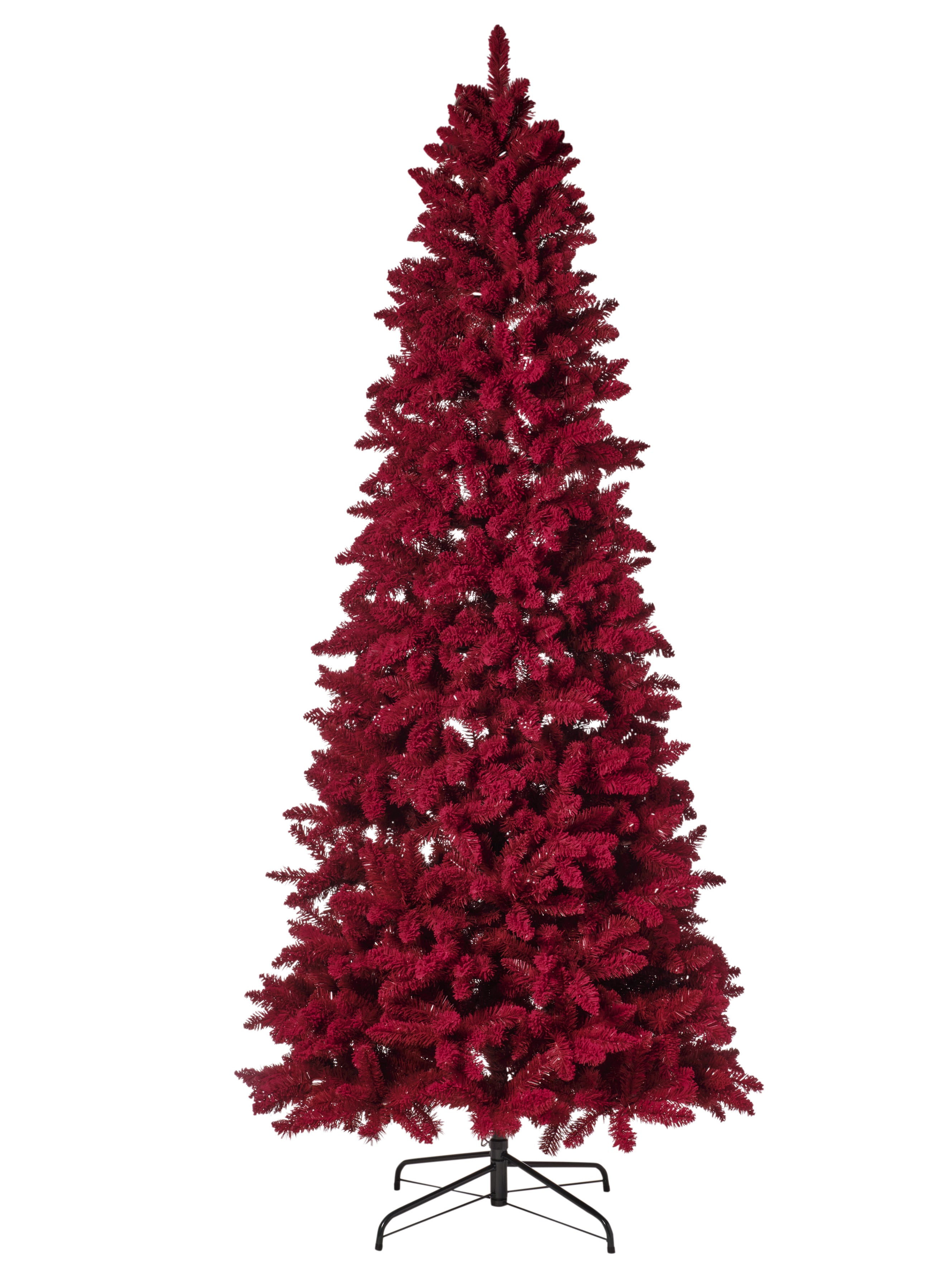 Feuillazur Rungis Sapin rouge sapin artificiel 150 cm rouge
