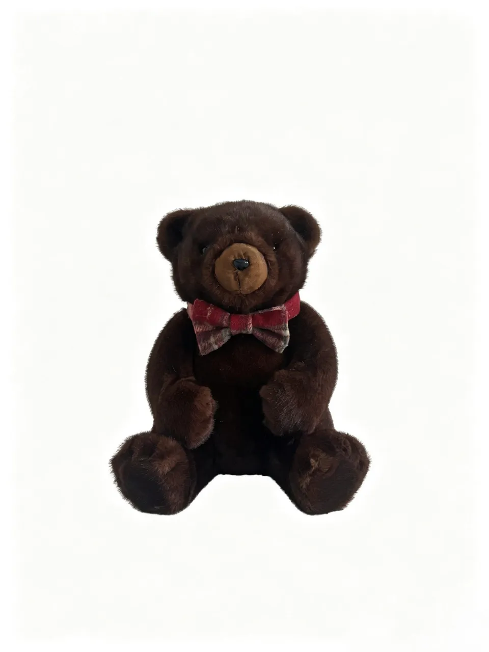 Feuillazur Rungis Ours Brun Petit Personnage 31x27x36cm