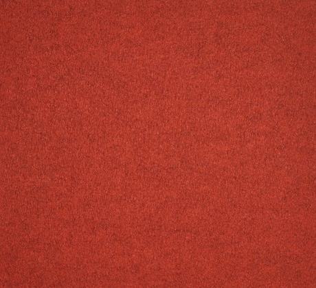 Feuillazur Moquette Rouge orangé tapis décoratif 1m