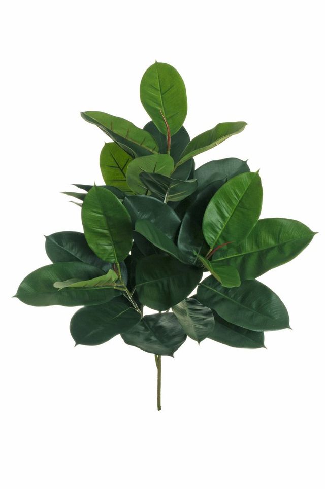 Feuillazur Rungis Rubber tige feuillage artificiel vert 95 cm