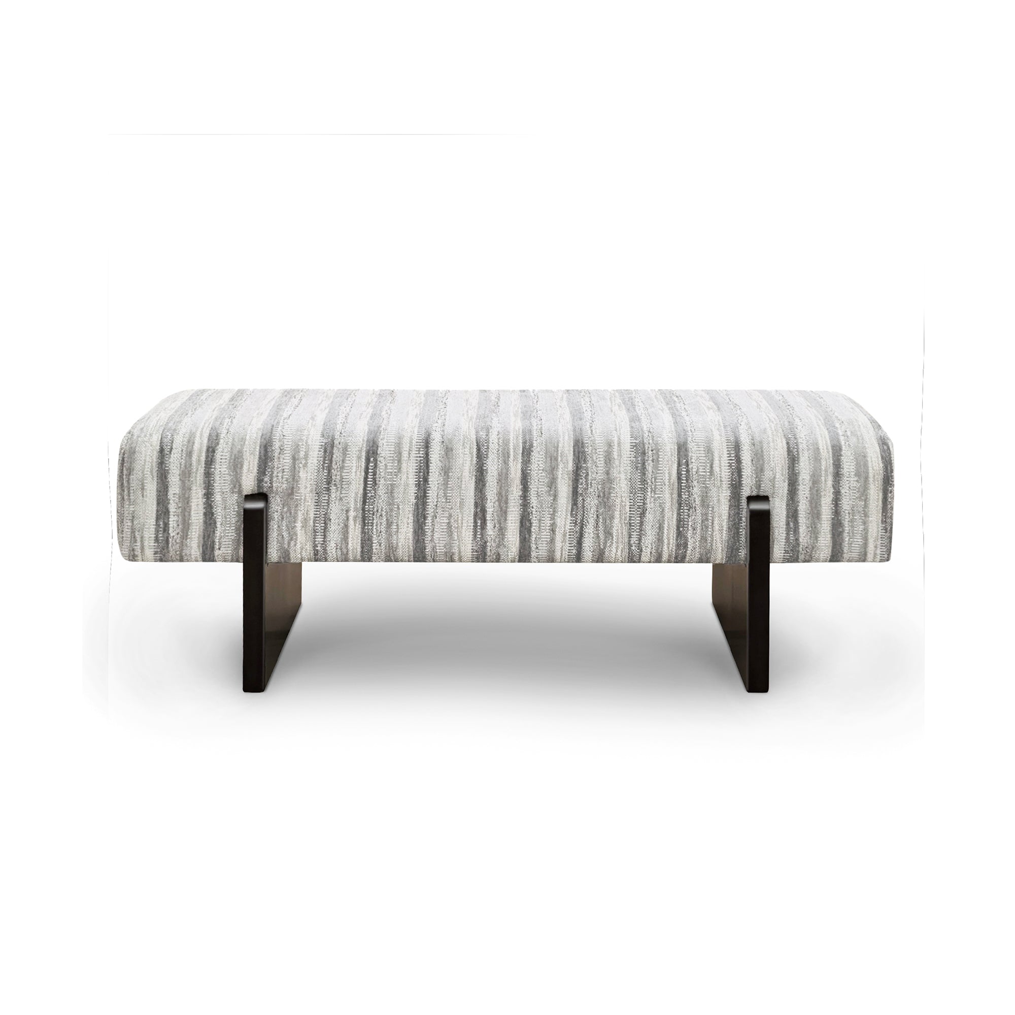 Sia Vog Banc tissu tramé motif gris bleu