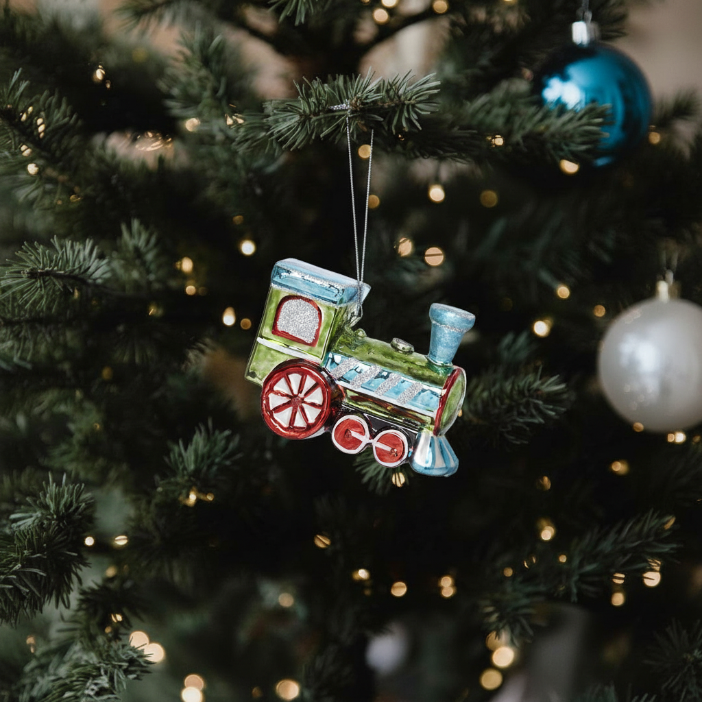 Sia Home Pop locomotive suspension sapin vert 8 cm