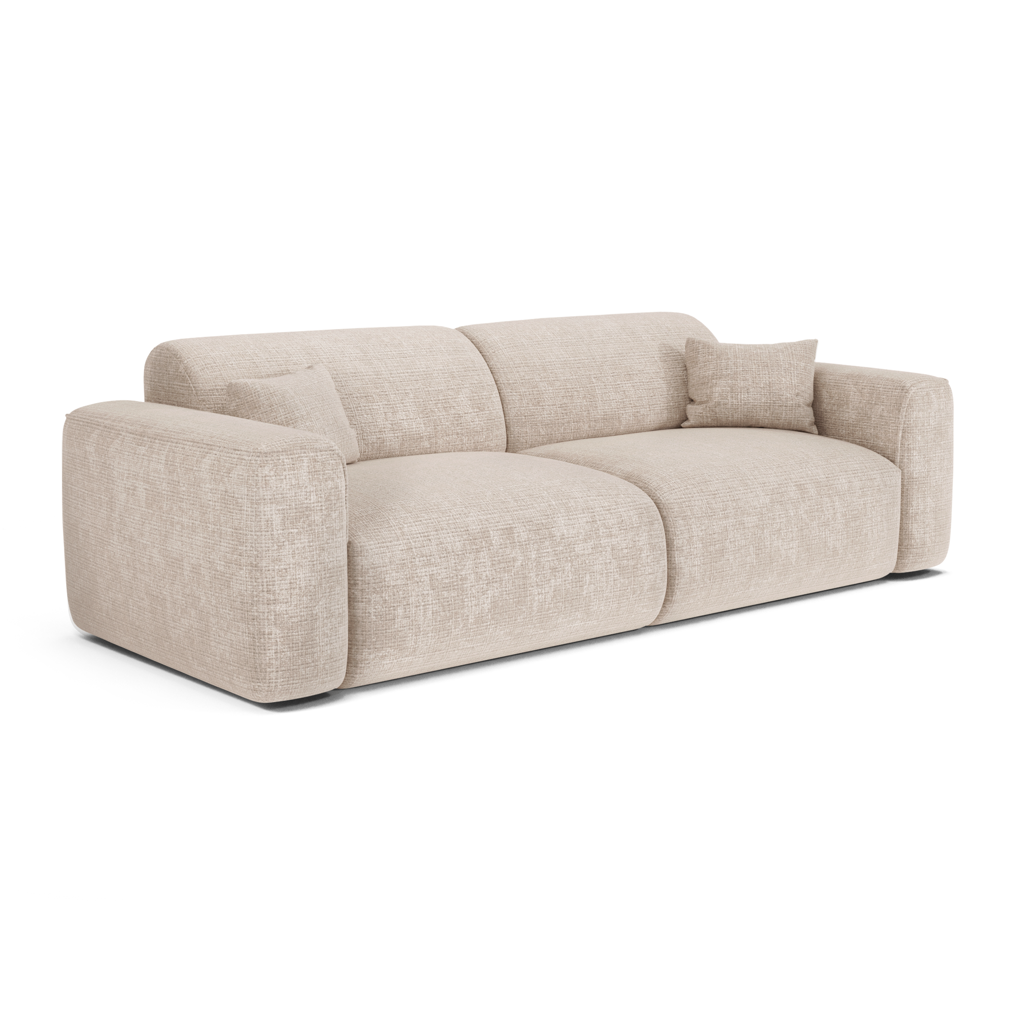 Sia Home Yuma Convertible canapé 4 places crème