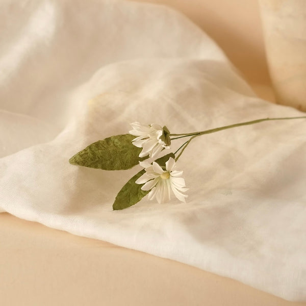 Flowrette Fleurs en papier Wild Marguerites fleur blanche