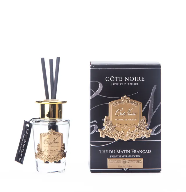 Côte Noire Diffuseur French Morning Tea doré 150ml