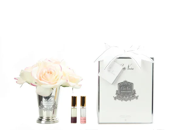 Côte Noire Seven Roses bouquet 7 roses fleur parfumée rose blush