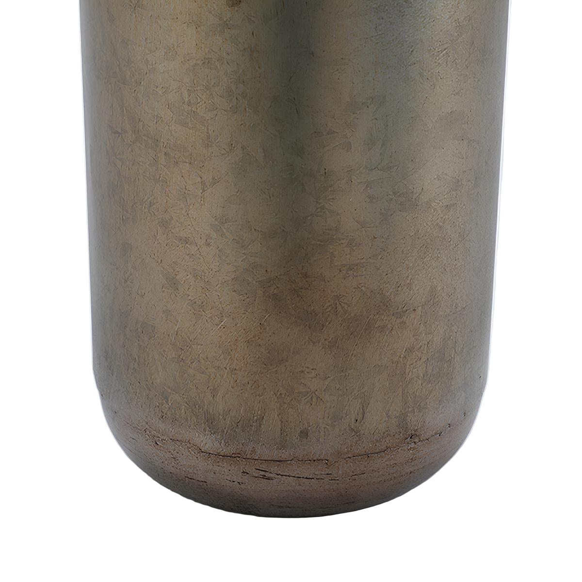 Sia Eris Vase métal doré 63 cm fleurs séchées