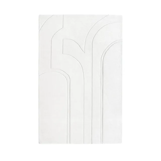 Sia Home Jara 230x160 cm tapis laine blanc cassé