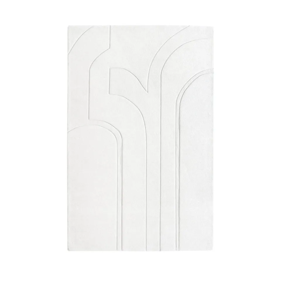 Sia Home Jara 230x160 cm tapis laine blanc cassé