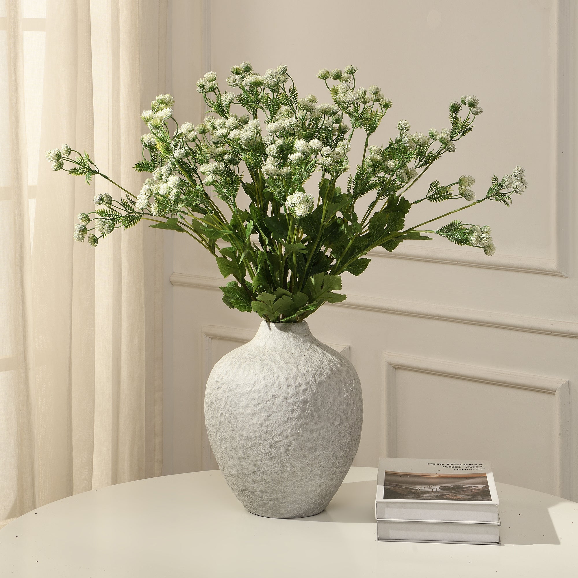 Sia Home Alchémille Tige 68 cm fleur artificielle fuchsia