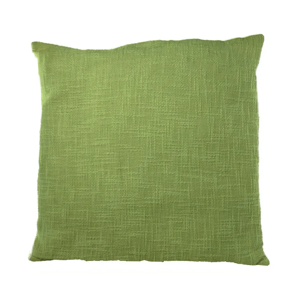 Sia Home Odeon Housse de coussin verte 50x50 cm coton