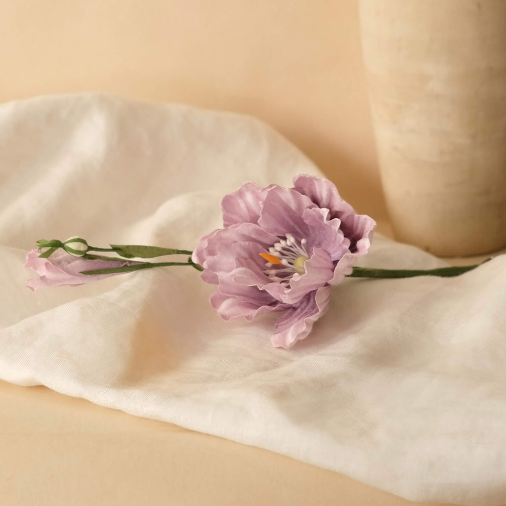Flowrette lisianthus papier mauve tige x1